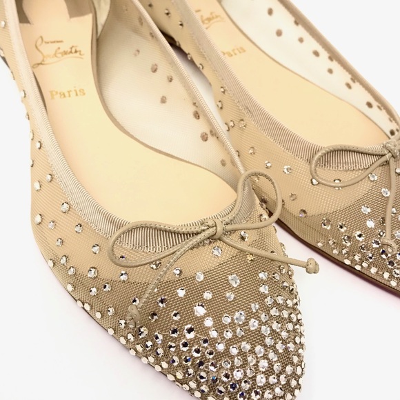 Brand New Christian Louboutin Patio Flat Rete - Picture 6 of 8